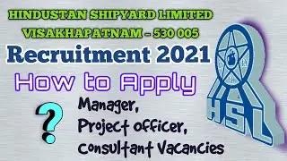 HSL Recruitment 2021#HOW TO APPLY #online#Manager,PO,AGM,#
