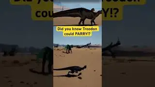 Yes, Troodon can PARRY in the Isle: Evrima!!! #gaming #dinosaur