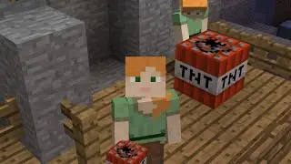 Minecraft: Alex face troll ! (Animatie)