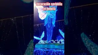 Bogot&aacute; en navidad 2024decoracion navide&ntilde;a #bogota #travel #centrodebogota #musica #luces #pueblo