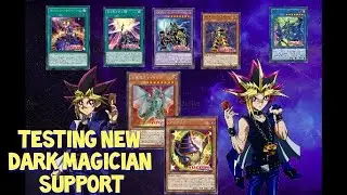 Testing new Dark magician support [2021 edopro yogopro]