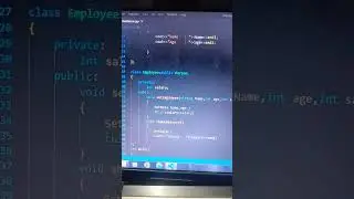 single inheritance in c++ #shots #youtube #ytshorts #inheritance