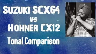 Suzuki SCX64 vs Hohner CX12 Tonal comparison