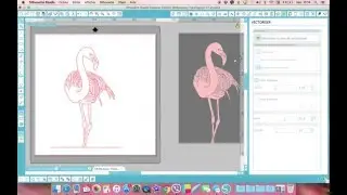 2 vectorisations, deux résultats différents: sticker ou pochoir ?
