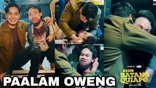 OWENG BABY GIANT BEHIND THE SCENE Ng KANYANG PAMAMAALAM sa FPJ's Batang Quiapo Ni COCO MARTIN NAIYAK