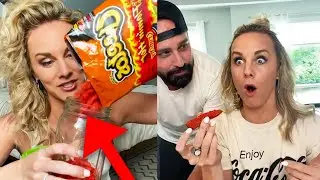 MAKING TIKTOK'S HOT CHEETOS PICKLES | The Adley Show