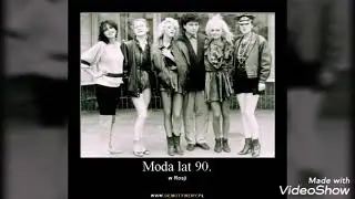Moda lat 90-tych.