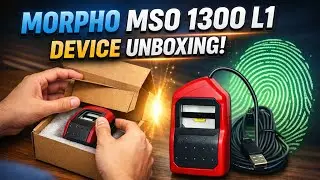 Morpho MSO 1300 L1 Device | Fingerprint Scanner | Unboxing & Review