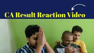 CA Result Reaction Video || Never Give up || CA Ankit Pandey