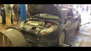 Focus ST e30 tune dyno run!