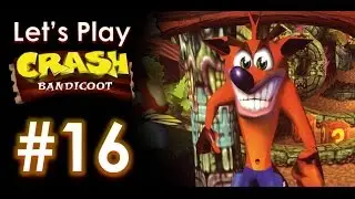 Let's Play Crash Bandicoot 1 (100%): Part 16 - All Coloured Gems Collected