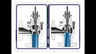 Animation introducing the phenomenon of cavitation in industrial valves