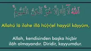 AYETEL KÜRSİ DİNLE   -  1 SAAT   -