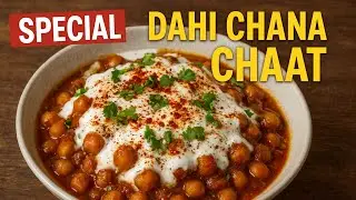 Special Dahi Chana Chaat Recipe | Refreshing Street Food Style | ViralKitchen88