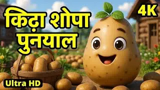 Aalu Aalu Pyara Aalu 🥔 | Fun Kids Rhyme Song | 3D Cartoon Animation