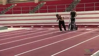 SPRINT DRILLS: Acceleration Drills 30 Meter Sled Pull
