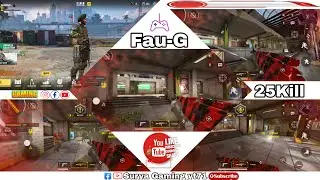 Surang Death Match Fau-G Gameplay Video (25Kill)!!#faug #jauggaming#gaming#vairalgaming#tranding 