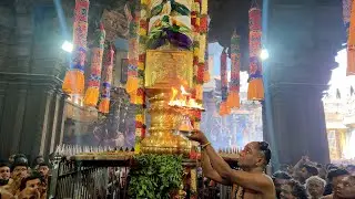 Aani Thirumanjana Festival 17.6.23 Dwajarohanam Sri Natarajar Temple Deekshithars