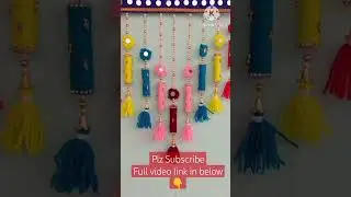 DIY Amazing Thread Spool&Woolen Craft Idea|Best Out Of Waste Material Craft #reuseideas#wallhanging