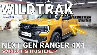 Next Gen Ford Ranger Wildtrak 4x4 inside Detail - [SoJooCars]