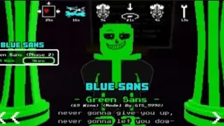 Undertale Infinity:Maxed Green Sans Showcase