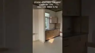 Studio Apartment for Rent at ITPL  #whitefield #bangalore #home #forrent #youtubeshorts