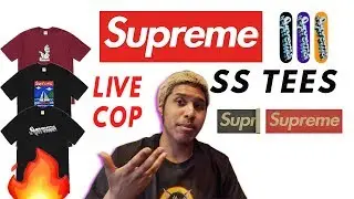 SUPREME LIVE COP WEEK 8 SPRING/SUMMER TEES! $40 FOR A WHOLE MAT? W ON LIVE COP?