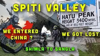 Spiti Valley - Shimla to Sangla | Hatu Mata Temple | Bike ride to Spiti Valley  | Vlog 02