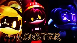Cyn, Doll, Uzi - Murder Drones | Monster (By Bemax) | AMV