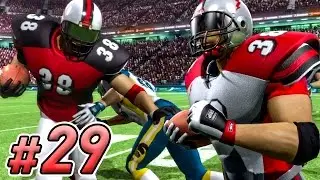 TIME TO GET THE OFFENSE ON TRACK - Backbreaker Football Season Mode 2017 | Part 29