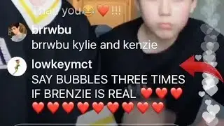 Brandon Rowland Confirmed #Brenzie on Instagram Live