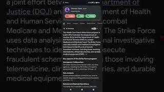 The Health Care Fraud Strike Force program