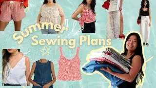Summer Sewing Plans | Inspo, Patterns and Fabric!