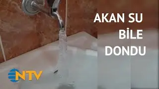 @NTV Açık bıraktığı musluğu bu halde buldu