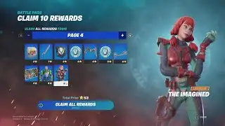 Fortnite: How to Unlock The Imagined Skin | Unlock Page 4 Battle Pass Rewards