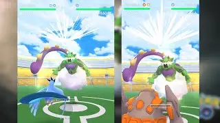 Pokemon GO Tornadus Raid with my Dad
