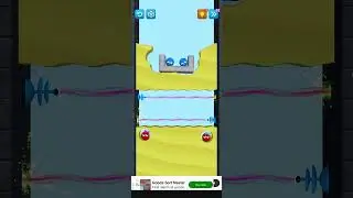 Lucky Balls - Erase sand game. Level 196. Walkthrough.
