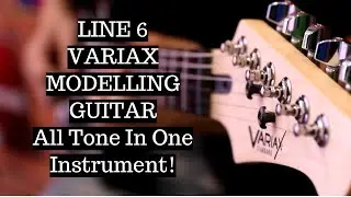 Line 6 Variax Standard Modelling Guitar Demo featuring Andy Chong