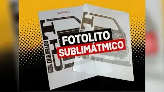 FOTOLITO OLEOLITO COM FOLHA SUBLIMÁTICA - SERIGRAFIA EM CASA