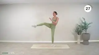 ABS WORKOUT SMALL WAIST ALL STANDING 30 Min