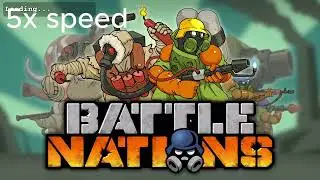 Battle Nations Part 189 [Some More Sp Farm, but in 5x speed]