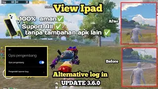 VIEW IPAD FOR ANDROID PUBG MOBILE  3.6.0 ALTERNATIVE LOG IN