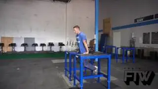 Muscle Up Skill Set (muscle-up, Russian dips, crab walks)