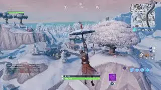 Secret Battlestar Location Week 9 Season 7 - Snowfall Challenges - Fortnite