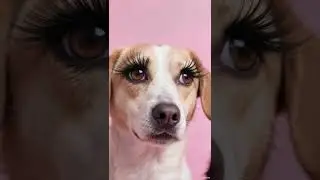 When little animals have eyelashes #lashes #eyelash #lashextensions #eyelashextensions #lashartist