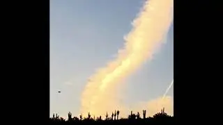 funnel cloud or cloud devil