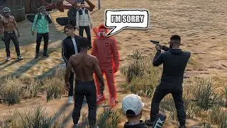I made a GANGSTER say SORRY in UK GTA RP