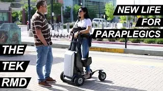 The Tek RMD From Matia Robotics Gives A New Life To Paraplegics By Letting Them Stand And Travel