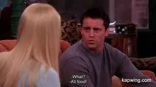 Friends   Joey doesn't share food