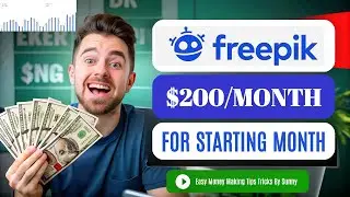 How I Earn Passive Income on Freepik Easy Microstock Tips for Beginners!